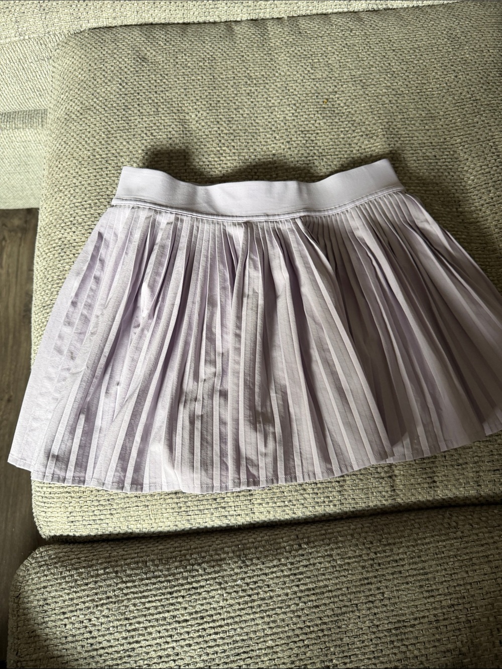 lululemon athletica Light Lavender Pleated tennis skort